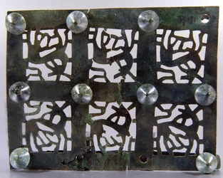 Belt buckle, from the tomb of Corvaro di Borgorose
